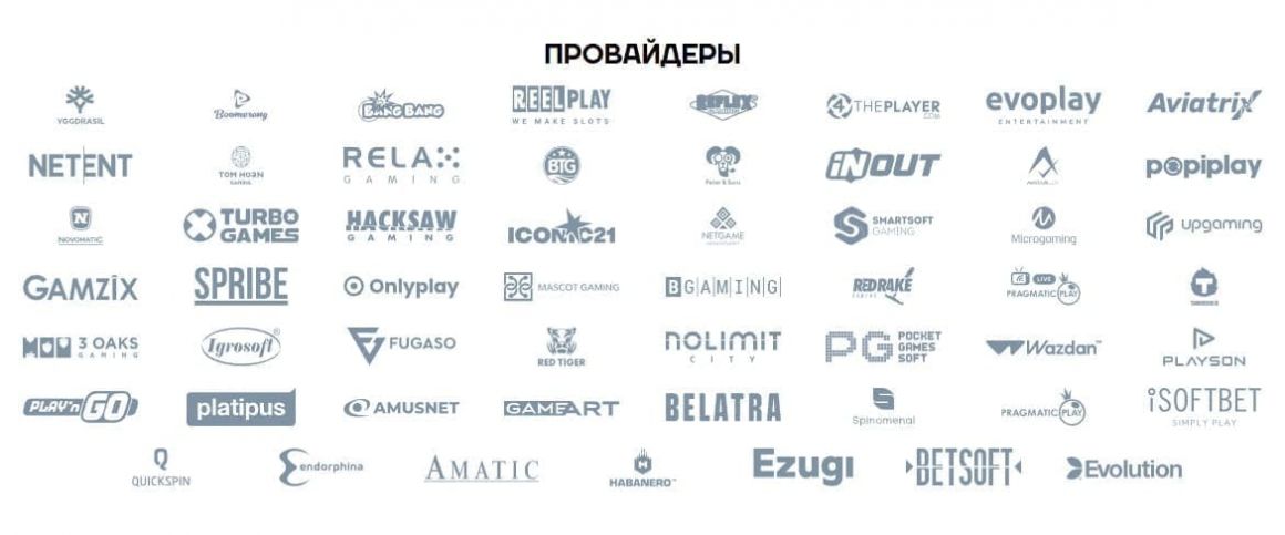 Провайдеры и производители азартных игр